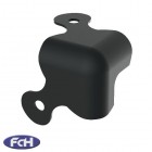 2 Leg Black Cabinet Corners - Pack of 4